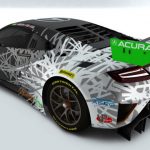 معرفی نسخه مسابقه‌ای آکورا NSX GT3
