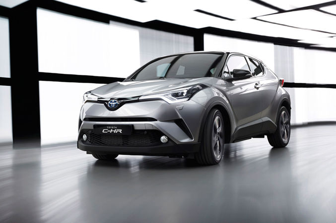 2016-Toyota-C-HR-front-three-quarter-in-motion